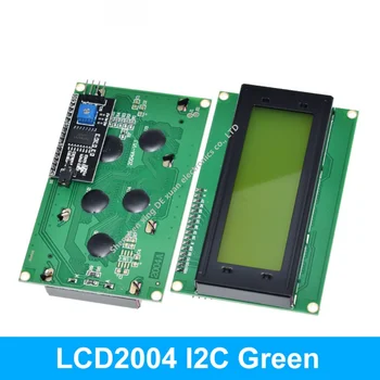 1бр LCD2004 + I2C 2004 20x4 2004A син екран HD44780 Знаков LCD дисплей/с модул на адаптера сериен интерфейс IIC/I2C За модул Arduino