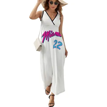 Джими Бътлър Маями 22 Рокля без ръкави на дамски официални рокли, луксозни 2023 красива и елегантна вечерна рокля