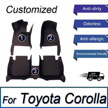 Автомобилни Стелки За Toyota Corolla E210 210 2022 2023 2020 2021 2019 Автоаксесоари Потребителски Седалките Водоустойчив Анти мръсни Постелки