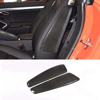 За Porsche 911 718 2015-2020 Сухо седалка от въглеродни влакна, страничен панел, панел, стикер, украса, Подмяна на Автомобила