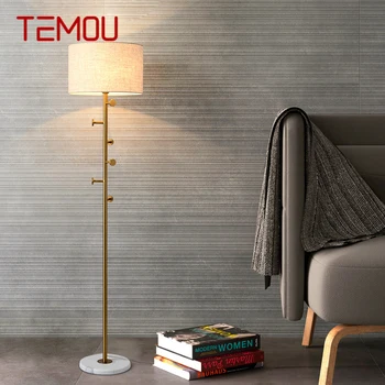 Модерен лампиона TEMOU, минималистичная семейна хол, спалня, творчески декоративна лампа в скандинавски стил с led подсветка