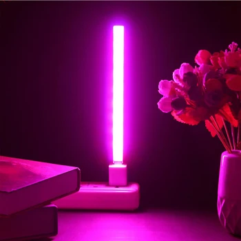 DC 5V USB пълния спектър на светлината за растежа на растенията LED вътрешен заполняющий светлина, лека нощ, саксия, сочен квазисолнечный светлина