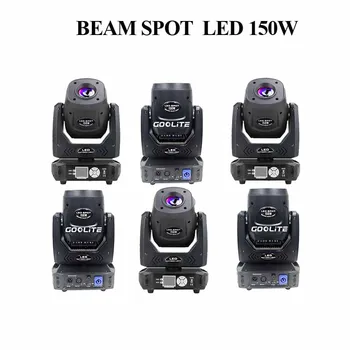 6x Beam Spot 150w LED Moving Head Light Led Spot 150w Led Beam 150w Moving Lyre Stage Light DMX Moving Spot Auto