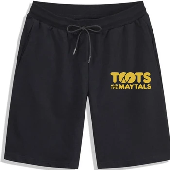 Нови мъжки къси панталони с логото на Toots and The Maytals Reggae, Бели, Черни, къси панталони за мъже XS - cool