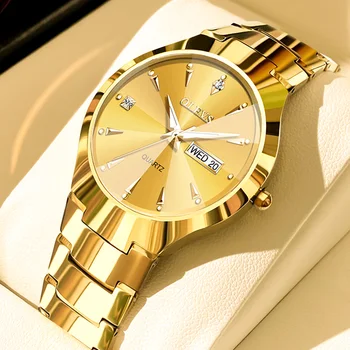 Луксозни Маркови Сдвоени Ръчен часовник Pareja Relogios Masculino Feminino Го И Го Подаръчни Комплекти Reloj Hombre Mujer Часовници За Мъже И Жени