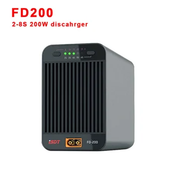 ISDT FD-200 FD200 200W 25A Smart Control Разрядник Безжично приложение Lipo Разрядник е Подходящ за 2s-8s Ток на батерията 5A 10A 15A 20A 25A
