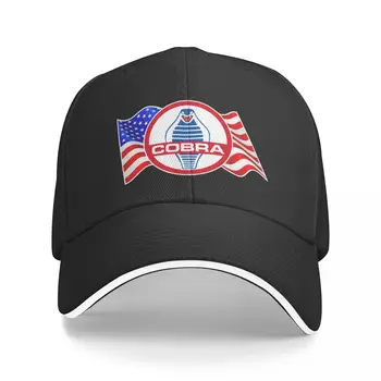 Нова бейзболна шапка със знака на кобри И флага на САЩ, плажна шапка, скъпа военна тактическа шапка с качулка, шапка за мъже и жени