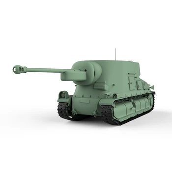 SSMODEL 100662 V1.7/144662 V1.7 1/100 1/144 Комплект модели от смола с 3D-принтом Франция Изтребител на танкове S-35 CA