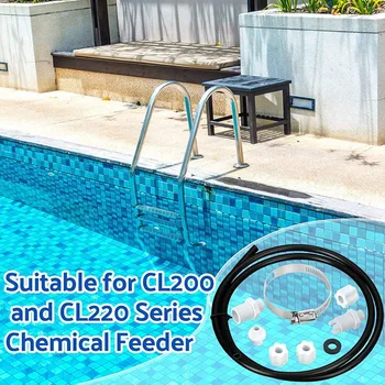 Автономен интерфейсен пакет за подаване на хлоратора, маркуч за подаване на вода, тръби, аксесоари за басейн за Hayward CL200 CL 220
