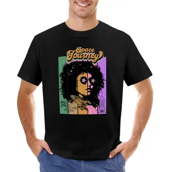 Тениска с космически пътуване, забавна тениска, индивидуални тениски, графична тениска, за мъже опаковка графични тениски