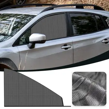 Завеси на прозорците на колата Здрава устойчива плътна мрежа, устойчива на атмосферни влияния, защита от uv, универсални аксесоари за автомобилни прозорци