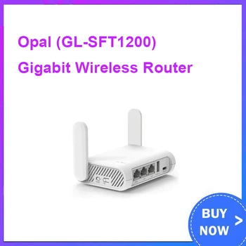 Gigabit ethernet безжичен рутер Opal (GL-SFT1200) |AC1200 | OpenWRT|VPN| IPv6