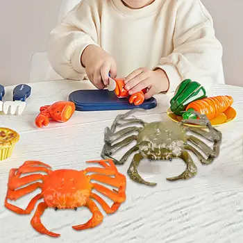 Фигурка от раци, Изкуствени фигурки Раци, Образователна играчка на морските същества, играчки за деца, момчета, момичета, Детски подаръци за рожден Ден