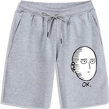 One Punch Man Ok Саитама Оппай Мъжки къси Панталони от Японското Аниме и Манга мъжки къси Панталони Голям Растеж мъжки къси Панталони