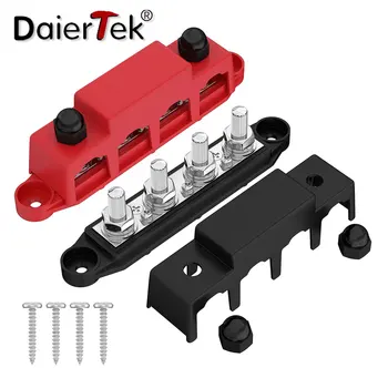 DaierTek Блок за разпределение на властта В 12 250A Клеммная актуално гуми 4 x 3/8 