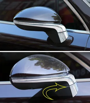 За Porsche Cayenne 2018-2022 интериорни Аксесоари, апликации върху огледалото за обратно виждане тапицерия от въглеродни влакна, матиран вид