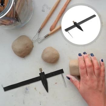Компас Керамика Инструмент за рисуване от глина Доставка Стъклен кръг Професионален Основните DIY Неръждаема стомана