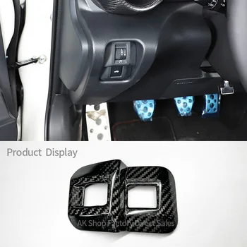 Бутон за превключване на багажника, декоративни Рамки, капак, декоративна лента от настоящето въглеродни влакна за Subaru BRZ 2022, Аксесоари за оформяне на интериора на колата