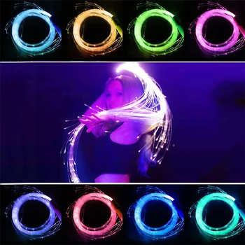 10 Цвята Led Оптичен Събирам На 360 Градуса Пиксел Осветление Събирам Светлинен Поток Играчка Рейв Dance Парти Светлинно Шоу Акумулаторна Батерия Led Събирам