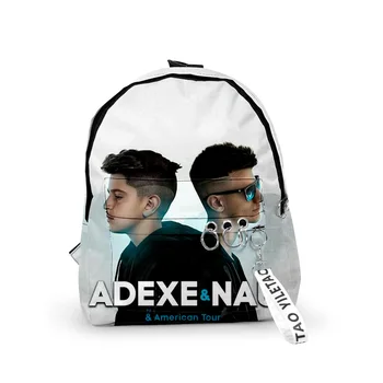 2023 Нов прием на Adexe & Nau, Модерна чанта за книги, Мъжки Женски с раница плат Оксфорд, училищна чанта за момичета, пътен раница