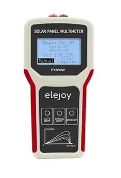 EL400 EY800W Тестер Слънчеви Панели Мултицет Фотоелектричния Интелигентен Тестер Панел Автоматично/Ръчно Откриване на MPPT LCD Инструменти За Тестване на Напрежение