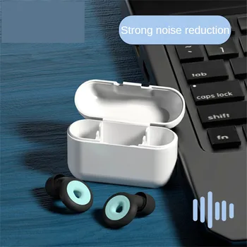 Нови Силиконови тапи за уши за Плуване, Шумоподавляющие Слушалки за сън, Шумоподавляющие, за да проверите За намаляване на Шума, Звукоизолирани тапи за уши за уши