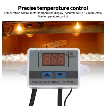 висококачествени материали, интелигентен цифров термостат, превключвател за контрол на температурата, е-изход за регулатора на температурата