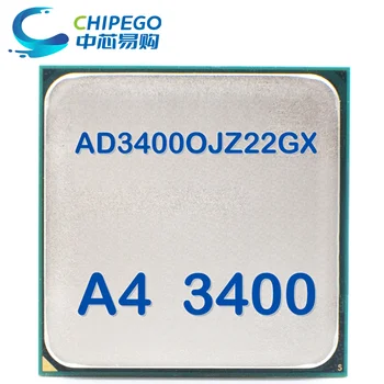 A4-Series A4-3400 A4 3400 2,7 Ghz Стари двуядрен процесор AD3400OJZ22GX с конектор FM1 НА СКЛАД