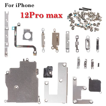 1 комплект аксесоари за Вътрешно с Пълна винт За iPhone 12 mini 12 Pro Max, вътрешна дребни метални детайли, държач за стена, Защитна подплата