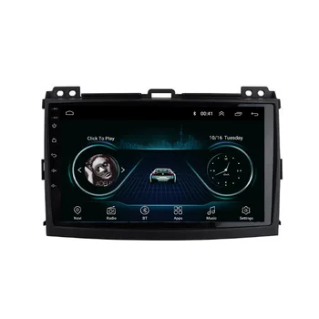 5G LTE + WIFI за Toyota Prado 120 2004 - 2009 Авто радио, мултимедиен плейър, Навигация, стерео GPS Android 12 Без 2din
