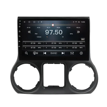 DamaoTek Android 12,0 Авторадио Мултимедиен Авто аудио Радио GPS За Jeep Wrangler 2011-2016 Безжичен CarPlay WIFI 4G