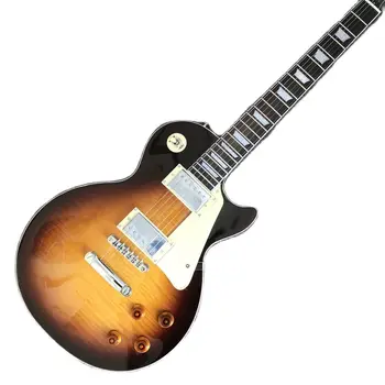 Custom Shop, произведено в Китай, в стандартна електрическа китара с високо качество, хастар от палисандрово дърво, хром профили, безплатна доставка.