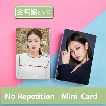 Series2 Без повторение Jennie Kim, портфейл за карти Jennie Ruby Джейн, карта Lomo с фотоальбомом, подарък за феновете