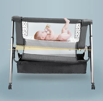 Преносими легла за новородени бебета, бебешко легло с комарите мрежа