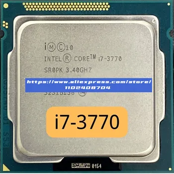 Intel Core i7-3770 i7 3770 SR0PK 3,4 Ghz Четириядрен процесор Настолен процесор 8M 77W LGA 1155