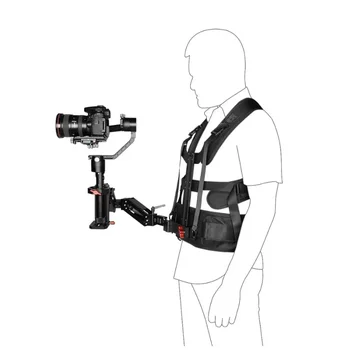 YELANGU B300 Steadycam 3-Аксиален Кардан Диск, който Поддържа Жилетка, Система за стабилизация на Ръцете се държат за Тялото, Камера за видео Камера, Режисьор