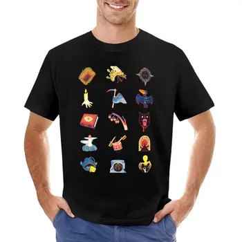 Тениска с изображение на 15 страхове, тениски по поръчка, мъжки дрехи, летен топ, потници в големи размери, мъжки тениски с шампиони