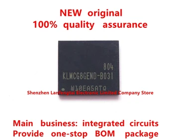 Предпоставка (2 бр.) KLMCG8GEND-B031 Абсолютно нов оригинален 64 GB EMMC-чип mailto: твърд диск FBGA-153 IC версия 5.0 шрифта