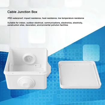 12 бр., Кабелна разпределителните кутия, водоустойчив разпределителен уред, Кабелна съединителната клеммная кутия за употреба на открито.