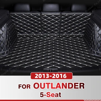 Автоматично Подложка за багажника с пълно покритие за Mitsubishi Outlander 5-Seat 2013-2016 15 14, Накладки за багажник на Кола, Аксесоари за защита на интериора