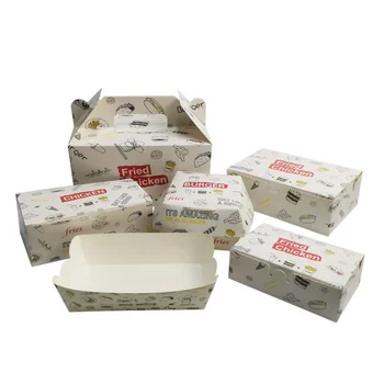 индивидуален дизайн, индивидуални опаковки в кутия за печено пиле на хранително качество
