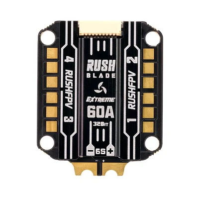 RUSHFPV RUSH BLADE 60A Extreme 128 K 30,5 мм 3-6 S BLHeli_32 4в1 Бесщеточный ESC, за RC FPV Състезателни търтеи - 3