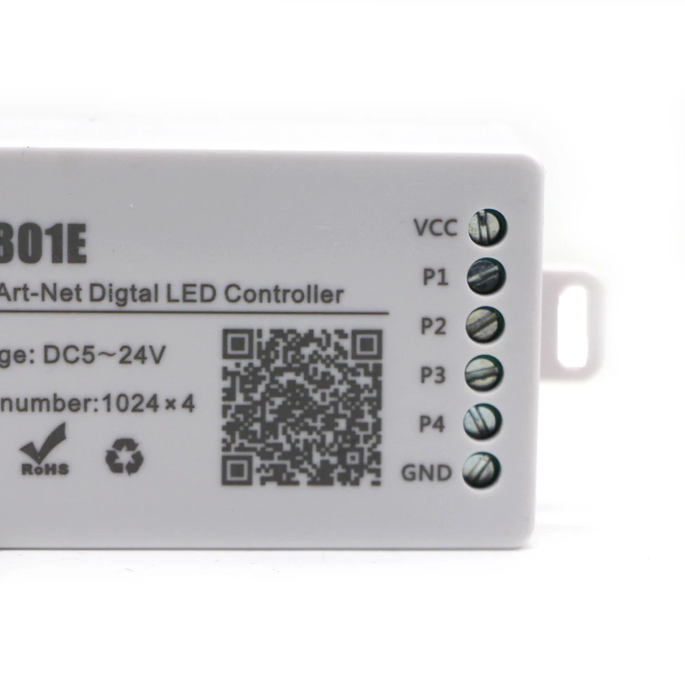 SP801E Wifi Art-Net Магически led Контролер Led Матрица панел Модул WS2812B WS2811 Светлинна Лента Безжично Управление на iOS и Android DC5-24V - 3