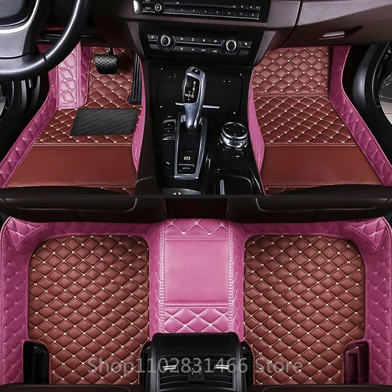 Автомобилни Кожени килими за Audi Q3 8U 2017 2018 2015 2016 2013 2014 2012 Автомобилни Постелки Аксесоари за Декорация Водоустойчива защита - 4