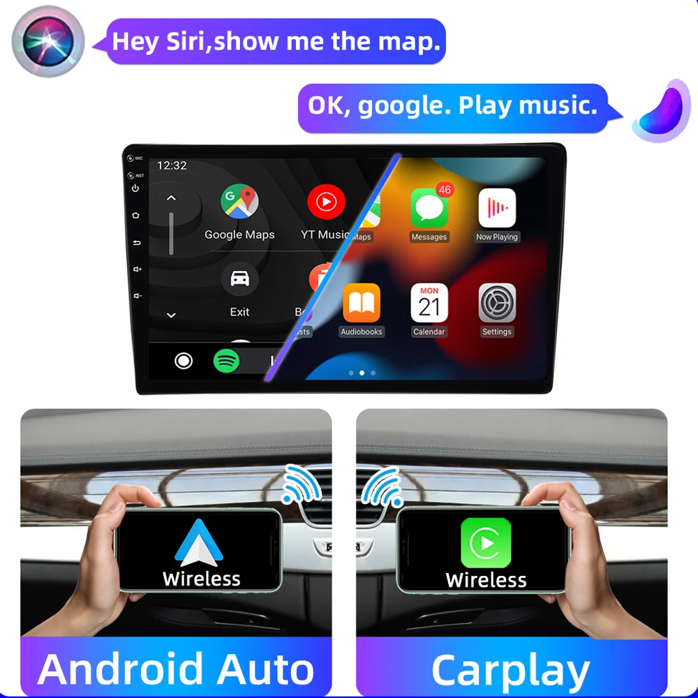 Автомобилно радио Android 13 за Chevrolet Cavalier 2016-2018 Видео Мултимедиен плейър GPS Навигация 5G DVD Високоскоростен процесор 2din - 1