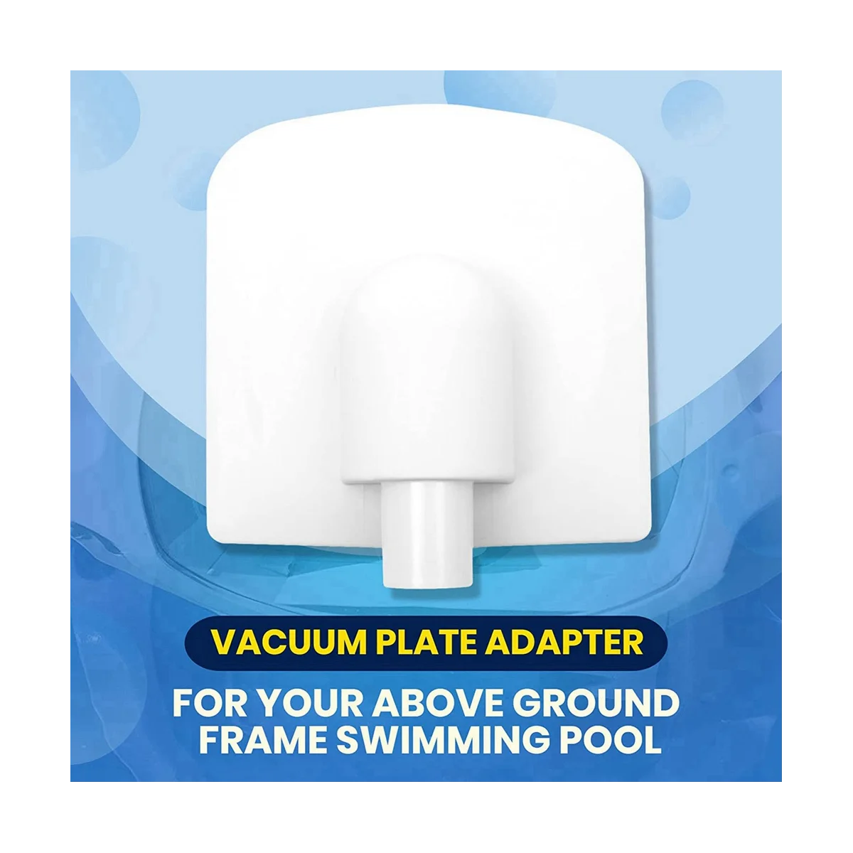 Адаптер за вакуумна плоча Summer Waves, е подходящ за системи скиммерных филтърни помпи Polygroup, 2 бр. - 5