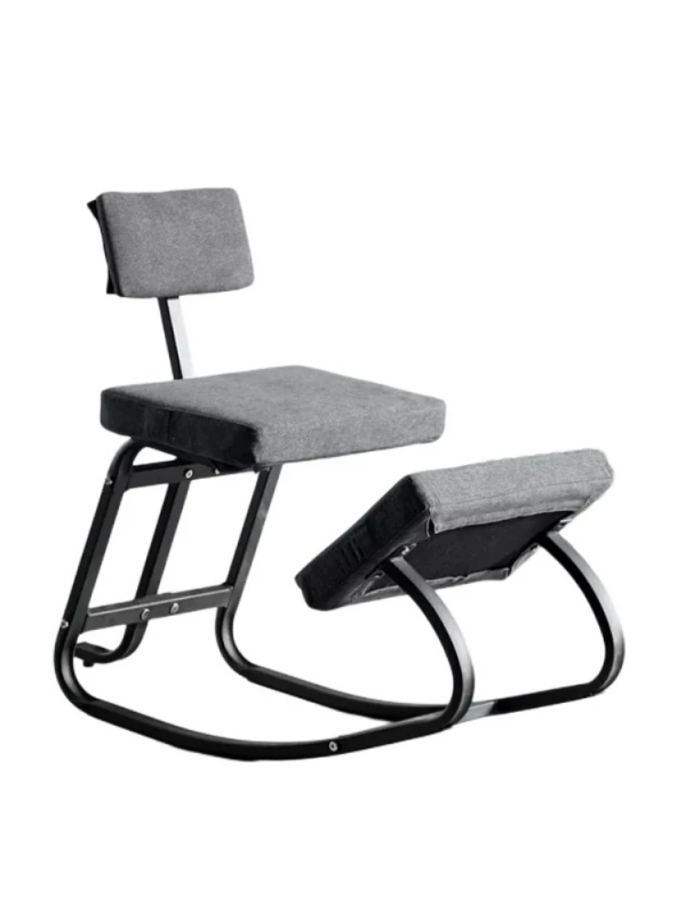* Ергономичен стол за коленопреклонения, Балансиран стол за коленопреклонения, люлка, стол за коленопреклонения, е Идеалната поза, Детски стол с облегалка - 1