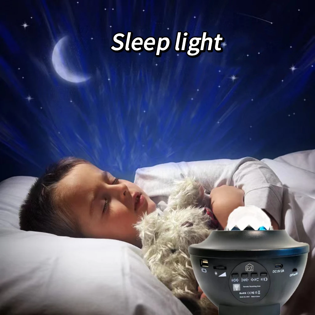 Звездната светлина могат да бъдат изнасяни Творчески лека нощ led проектор, лампа за украса на стаите в Звездната светлина - 1