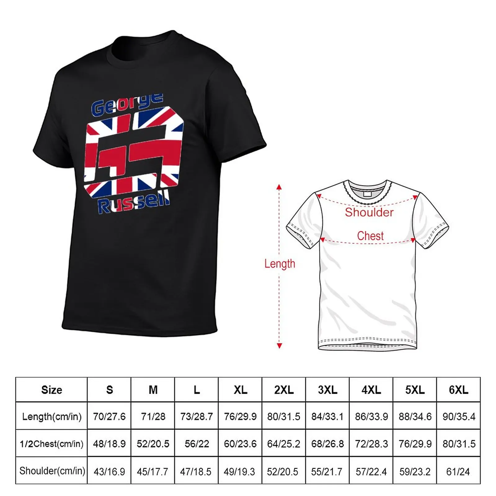Нова тениска George Terry 63 на F1 2022, летен топ, тениски по поръчка, мъжки ризи - 1