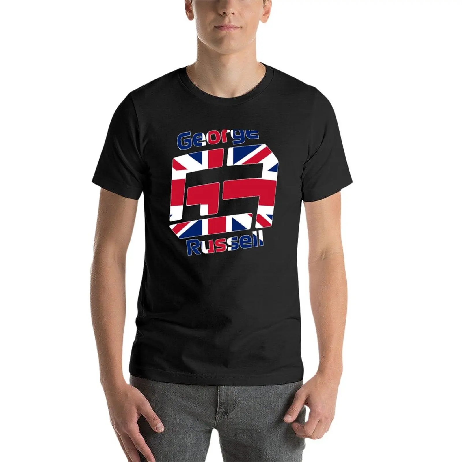 Нова тениска George Terry 63 на F1 2022, летен топ, тениски по поръчка, мъжки ризи - 2